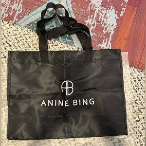Anine Bing Black Tote